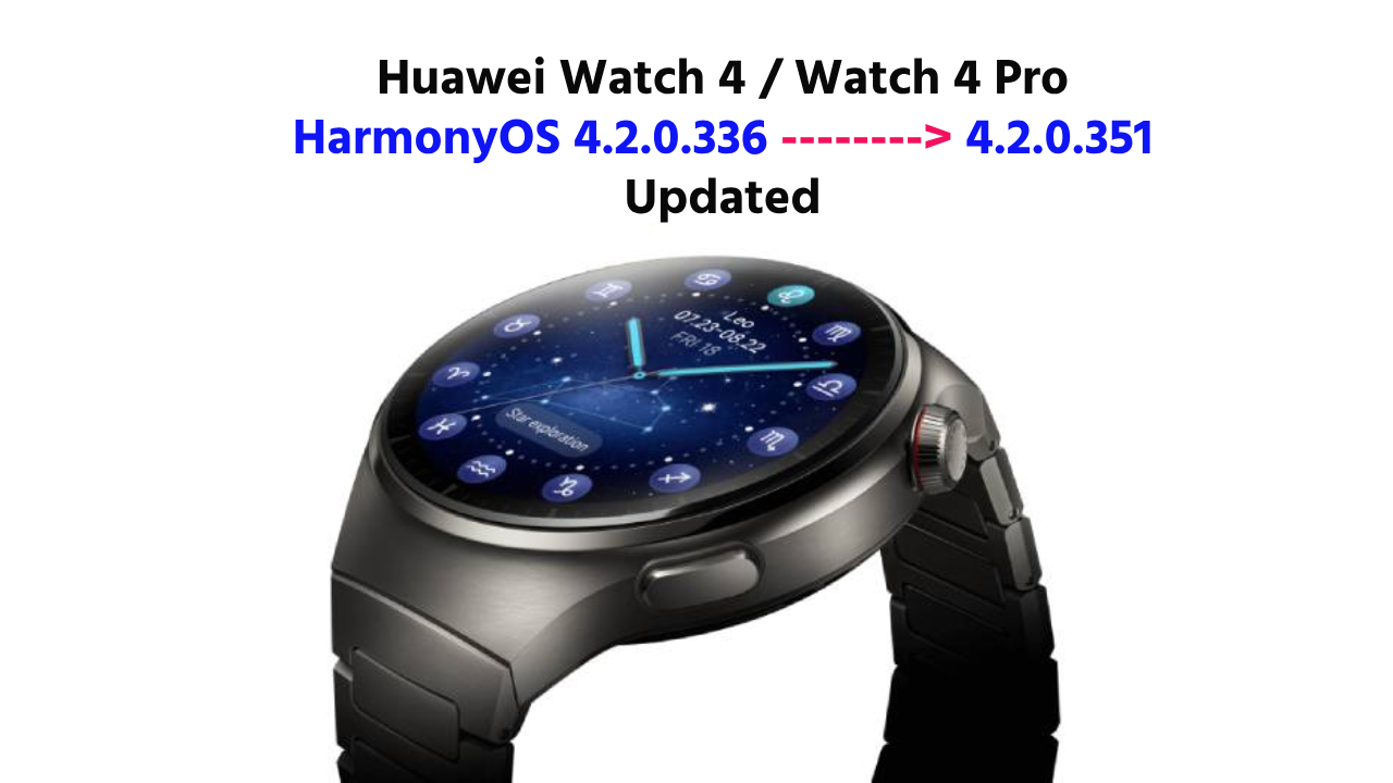 Huawei Watch 4 Pro HarmonyOS 4.2.0.351